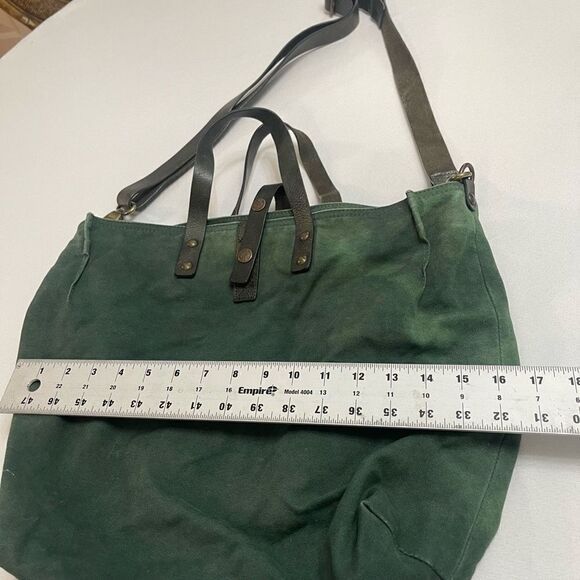 Rehard Italy Green Tote Bag Purse Handbag - Picture 4 of 14